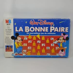 Walt Disney jeux de mémoire "la bonne paire"